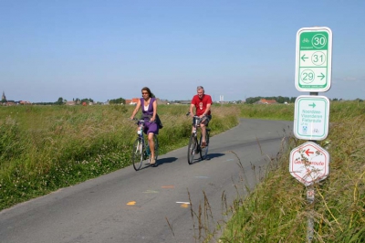 Vacances vélo dans le plat pays