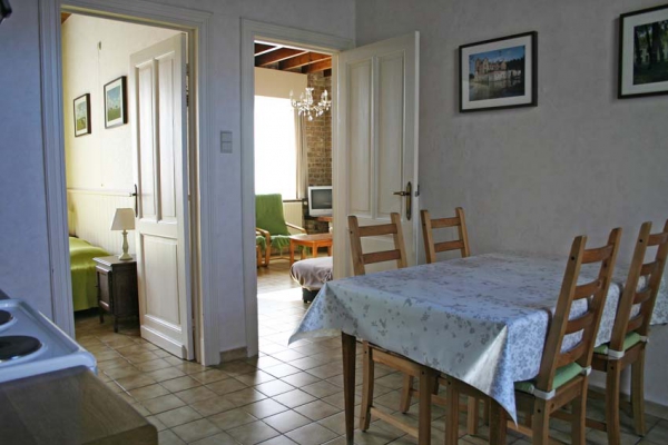 Gîte de vacances le Bouton'or pour 1 ou 2 personnes avec 1 chambre à coucher